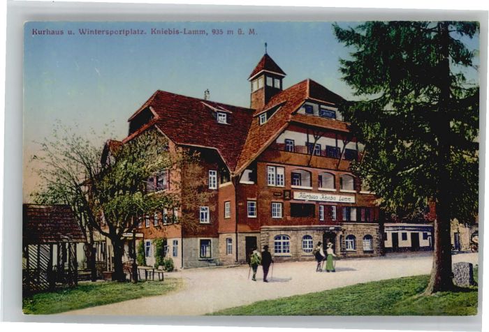 Kniebis Freudenstadt Kniebis Kurhaus Kniebis-Lamm