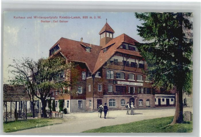 Kniebis Freudenstadt Kniebis Kurhaus Kniebis-Lamm