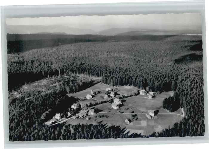 Zwieselberg Freudenstadt Pension Hirsch Fliegeraufnahme