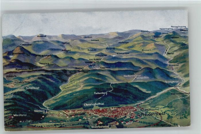 FREUDENSTADT BW Kienberg Christophstal Baiersbronn