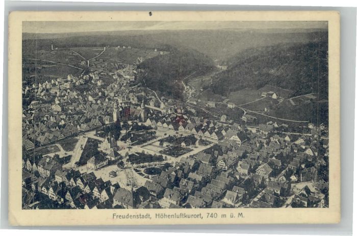 Freudenstadt Zeppelinaufnahme