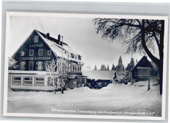Zwieselberg Freudenstadt Gasthof Auerhahn