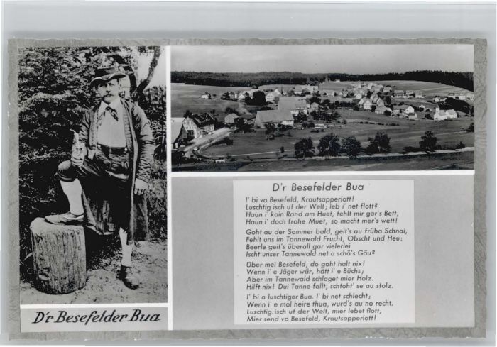 Besenfeld Gedicht Bua