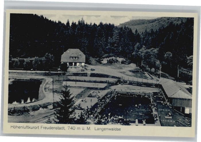 FREUDENSTADT BW Langwaldsee