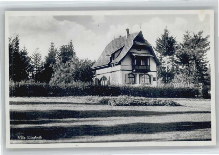 Zwieselberg Freudenstadt Villa Elisabeth