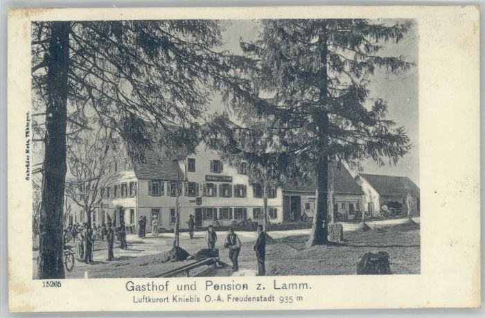 Kniebis Freudenstadt Kniebis Gasthof Pension zum Lamm