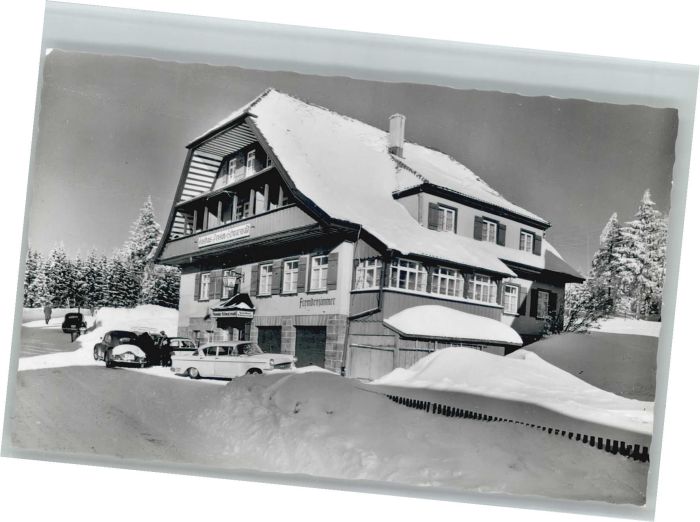 Kniebis Freudenstadt Kniebis Gasthaus Pension zum Schwarzwal