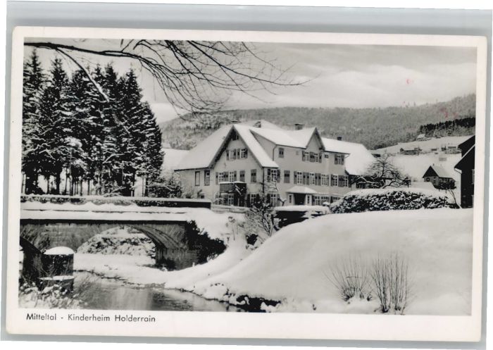 Mitteltal Kinderheim Holderrain