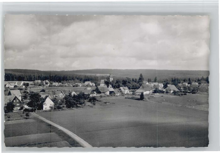 Schoemberg Lossburg Lossburg Fliegeraufnahme