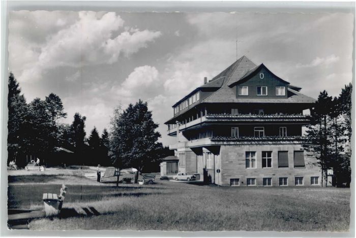 Rodt Lossburg Rodt Freudenstadt Sanatorium Hohenrodt