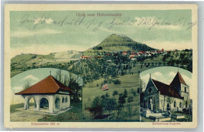 Hohenstaufen Schutzhütte Barbarossakapelle