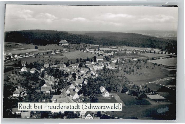 Rodt Lossburg Rodt Freudenstadt Fliegeraufnahme