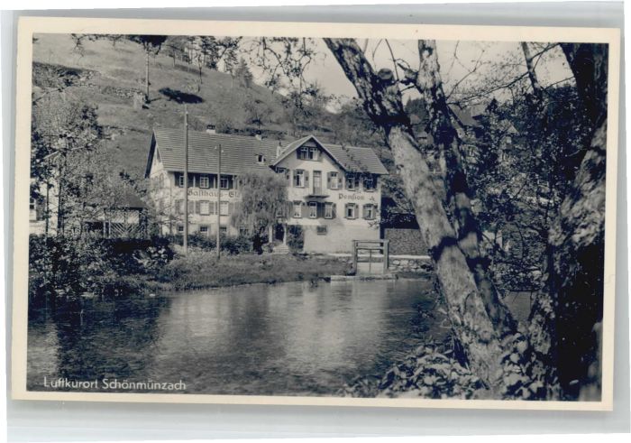 Schoenmuenzach Pension Gasthaus zum Steinbock *