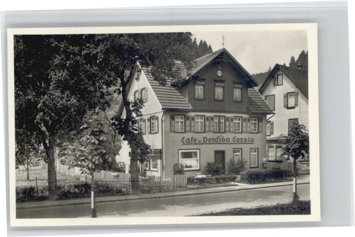 Schoenmuenzach Cafe Pension Carola *