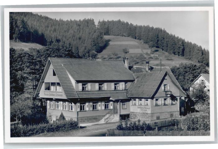 Obertal Baiersbronn Gasthaus Pension zum Schwanen