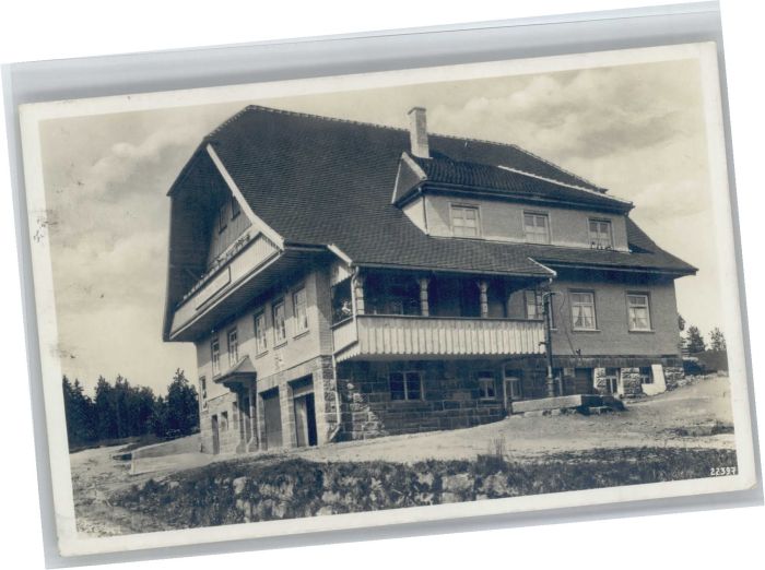 Kniebis Freudenstadt Kniebis Gasthof Pension zum Schwarzwald