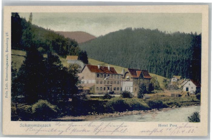 Schoenmuenzach tel Post *