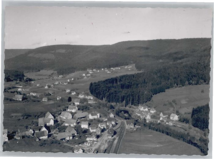 Roet Baiersbronn Röt Fliegeraufnahme