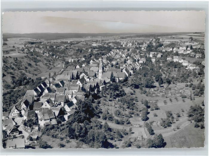 Dornstetten Wuerttemberg Dornstetten Fliegeraufnahme