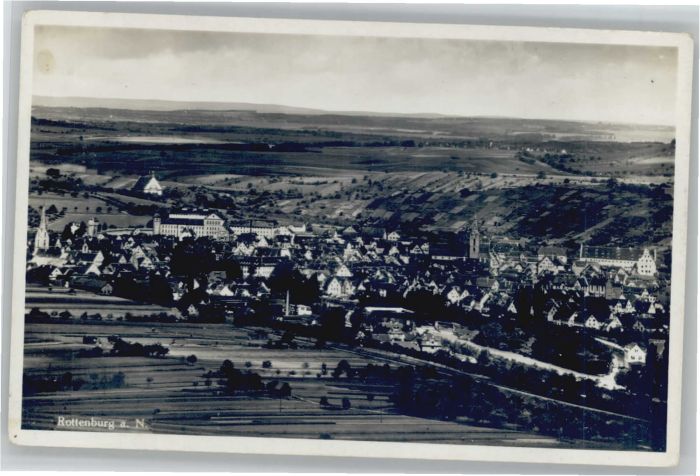 Rottenburg Neckar Fliegeraufnahme