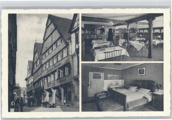 TueBINGEN BW Hotel Kaiser