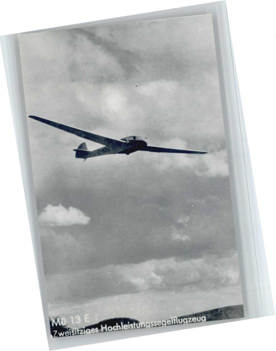 TueBINGEN BW lugsportverein Segelflugzeug Mue13E *