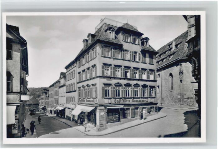 TueBINGEN BW aststaette Kommerell *