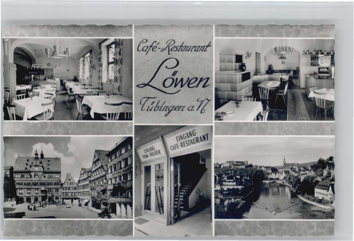 TueBINGEN BW afe Restaurant Loewen *