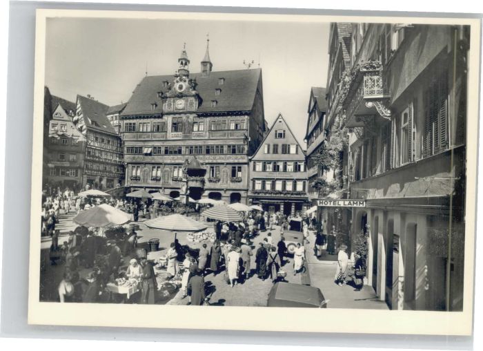 TueBINGEN BW arktplatz Rathaus