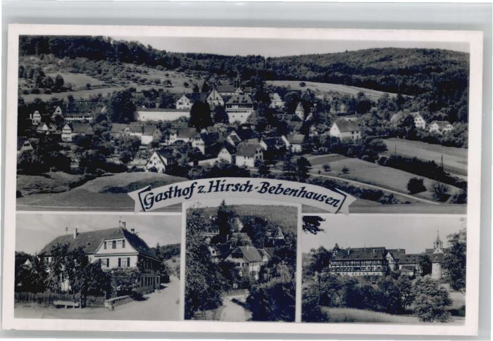 Bebenhausen Tuebingen asthof zum Hirsch