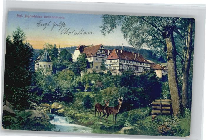 Bebenhausen Tuebingen agdschloss