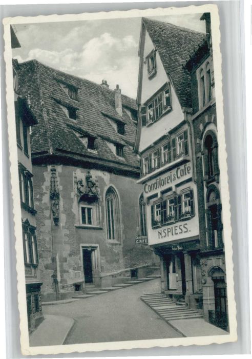 TueBINGEN BW onditorei Cafe Spiess x