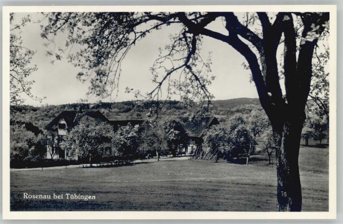 TueBINGEN BW Rosenau Tuebingen