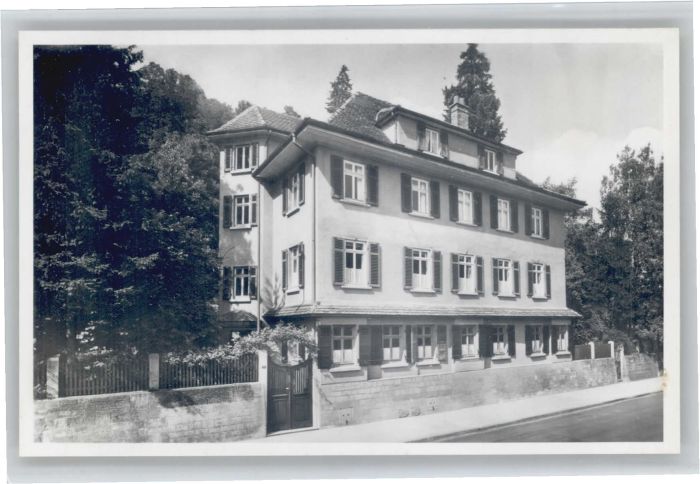 TueBINGEN BW chwaebischer Albverein Geschaeftshaus *