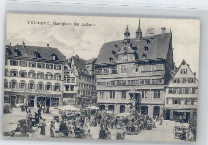 TueBINGEN BW arktplatz Rathaus