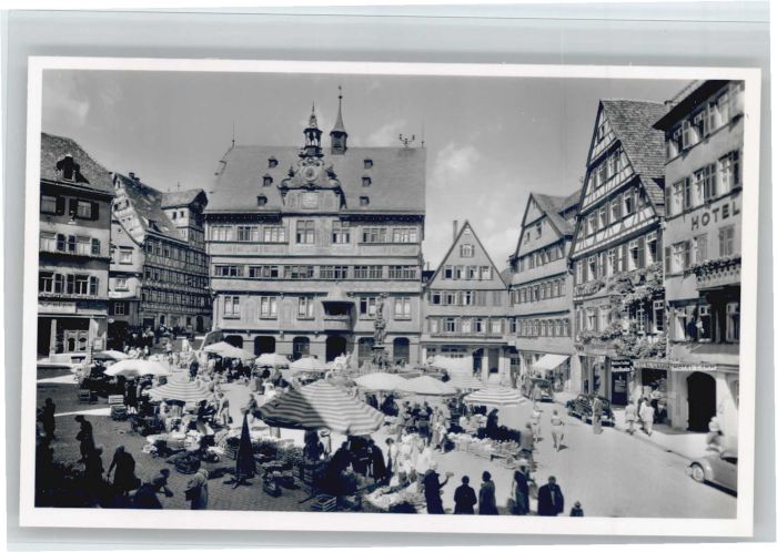 TueBINGEN BW arktplatz Rathaus