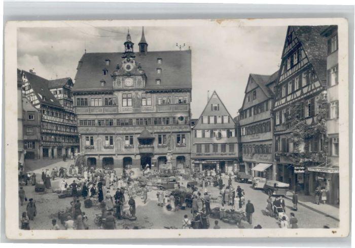 TueBINGEN BW arktplatz Rathaus