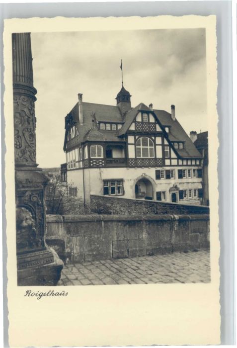 TueBINGEN BW Roigelhaus