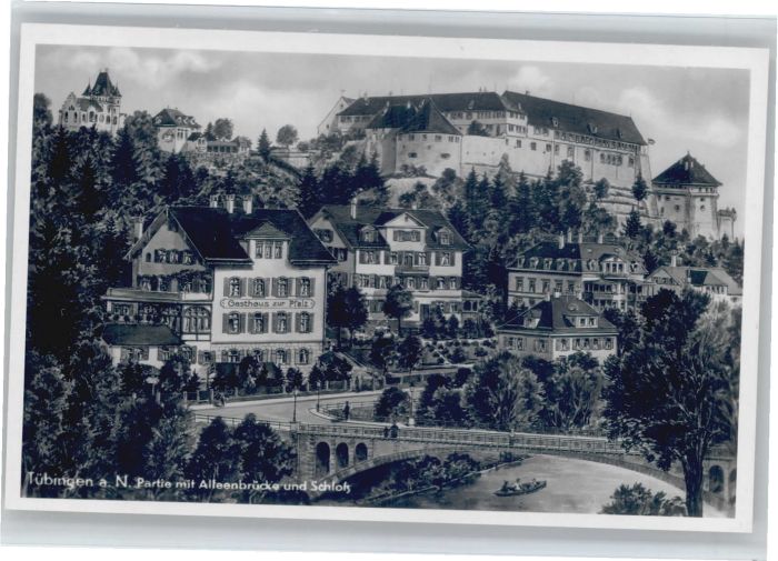 TueBINGEN BW lleenbruecke Schloss *