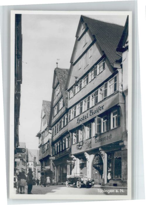 TueBINGEN BW Hotel Kaiser