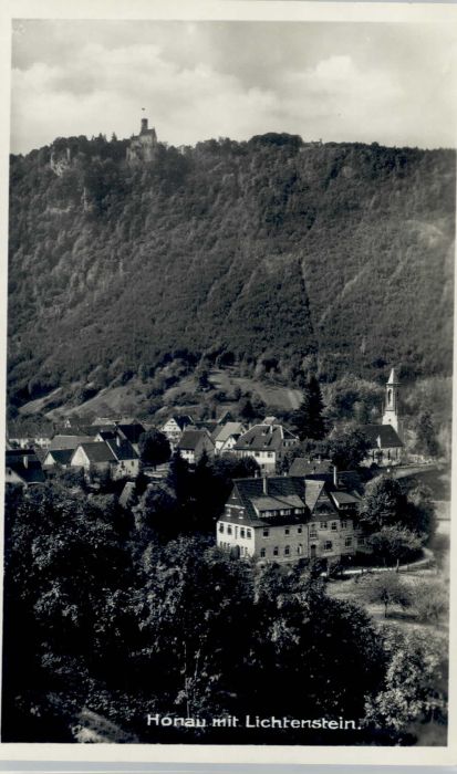 Honau Lichtenstein Honau Schloss