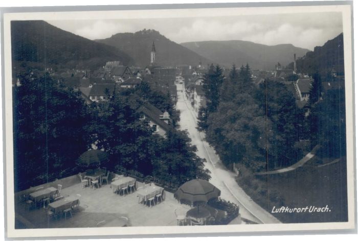 Bad Urach Kurhaus Am Berg Terrasse