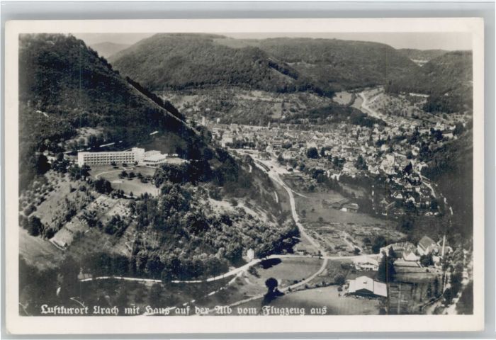 Bad Urach Haus auf der Alb Fliegeraufnahme