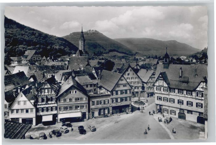 Bad Urach Marktplatz Hohenurach