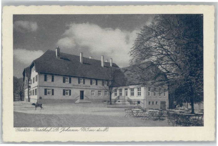 St Johann Wuerttemberg estütsgasthof *