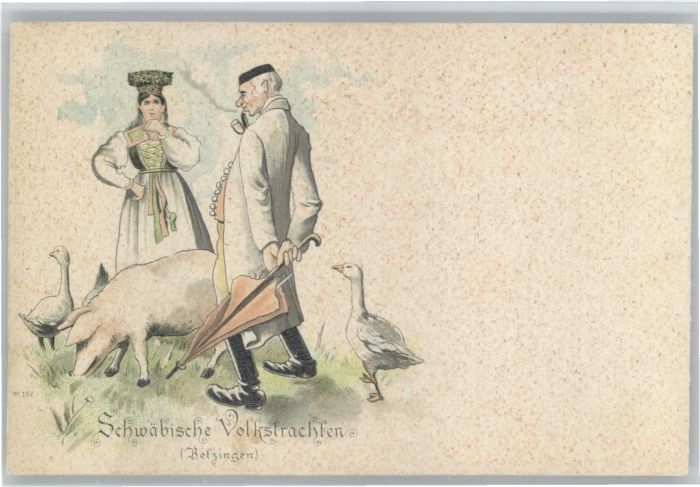 Betzingen Schwäbische Volkstrachten