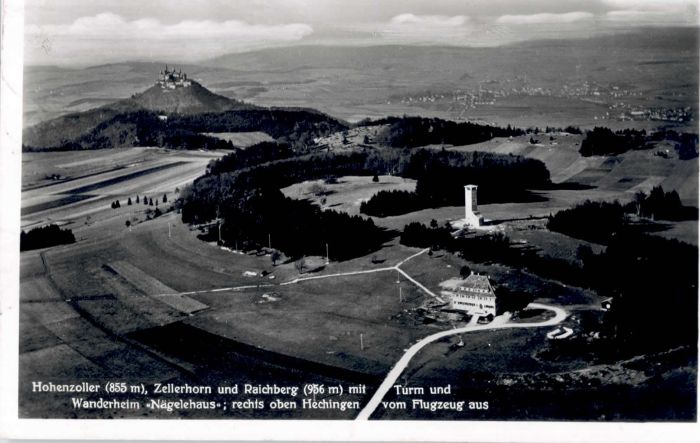 Hechingen Fliegeraufnahme Wanderheim Nägelehaus Z