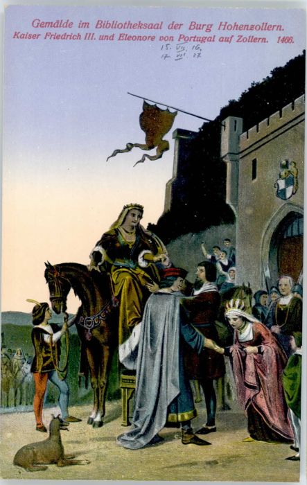 Bibliothek Library Burg Hohenzollern Gemälde Bibliotheksaa