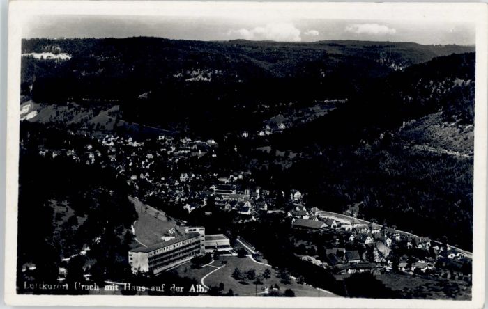 Bad Urach Fliegeraufnahme