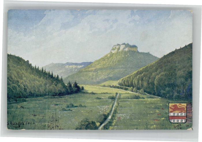 Bad Urach Hohenurach Künstler G. Rothgeb.